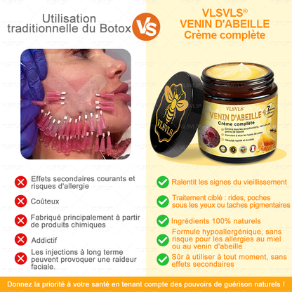 Fabriqué et expédié de France 👑👑👑Crème complète au Venin d’Abeille VLSVLS® 🔥 DERNIER JOUR -80%