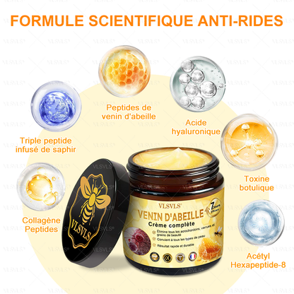 Fabriqué et expédié de France 👑👑👑Crème complète au Venin d’Abeille VLSVLS® 🔥 DERNIER JOUR -80%